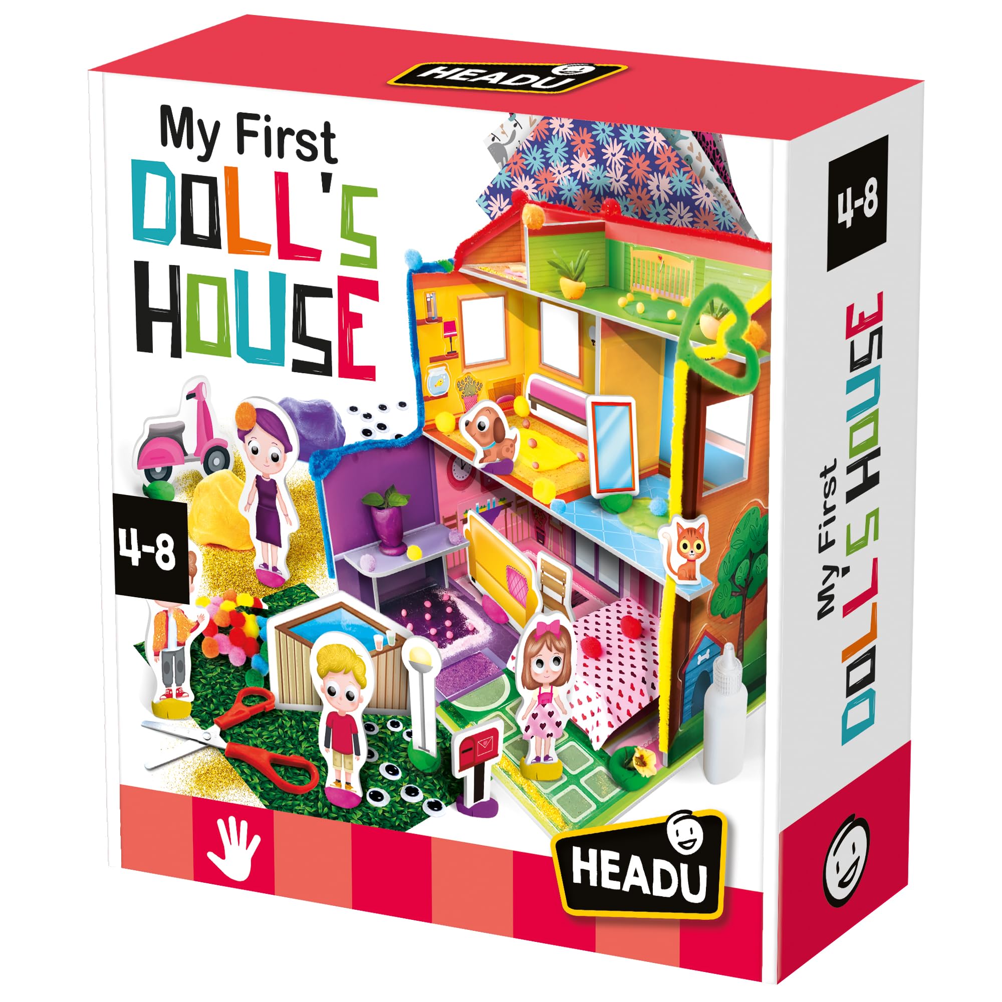 Headu Collage Creations kit collage creativo 5-8 anni