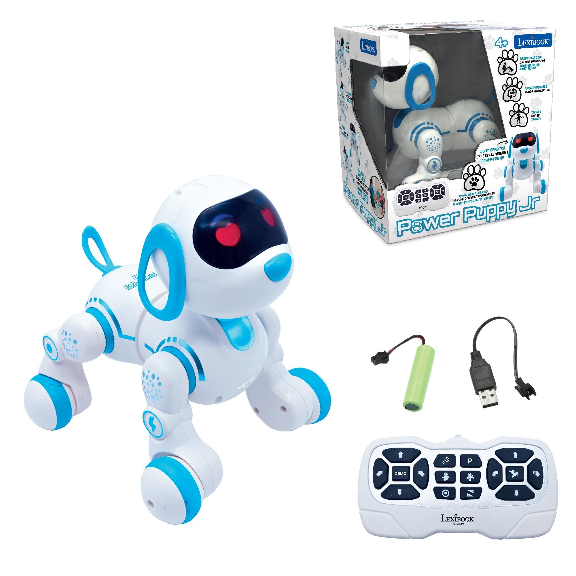 Lexibook Power Puppy Jr PUP01LXB cane robot telecomandato