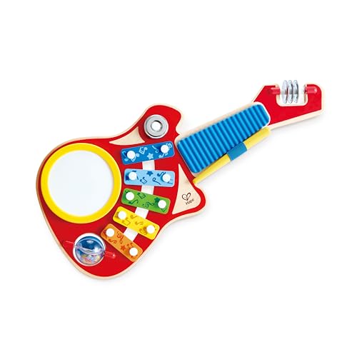 Hape Crea Musica 6 in 1 chitarra giocattolo legno