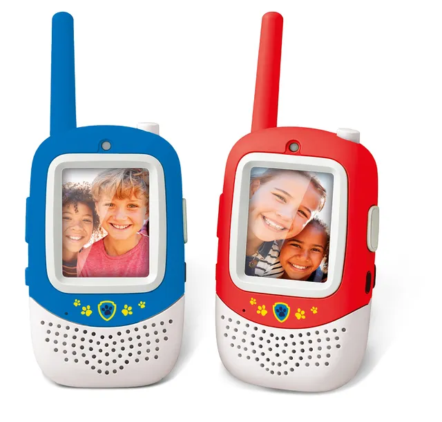 Lisciani Paw Patrol Video Walkie Talkie set 2 pezzi