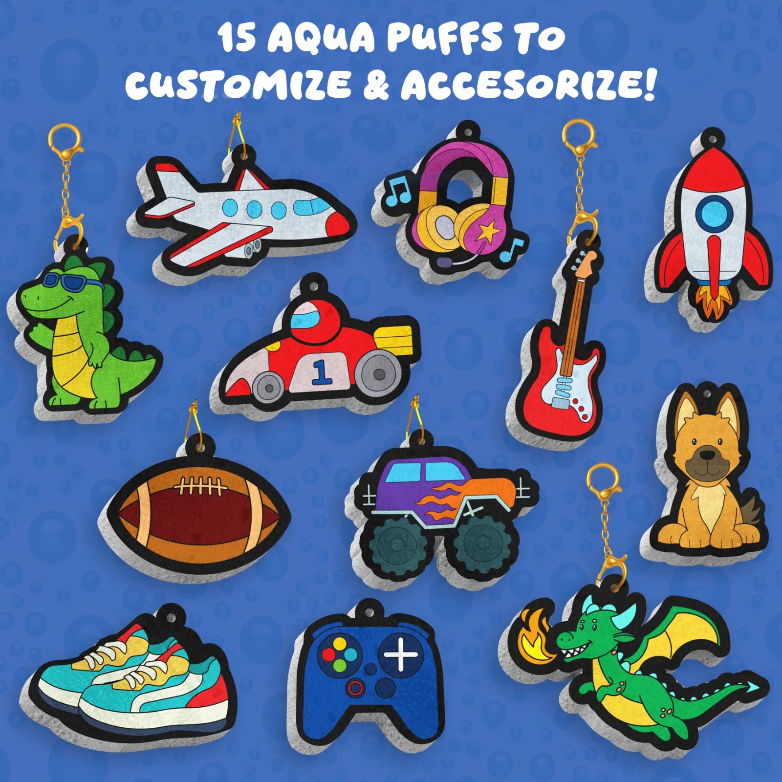 Skillmatics Aqua Puffs Just Cool Things kit 3D 4+ anni