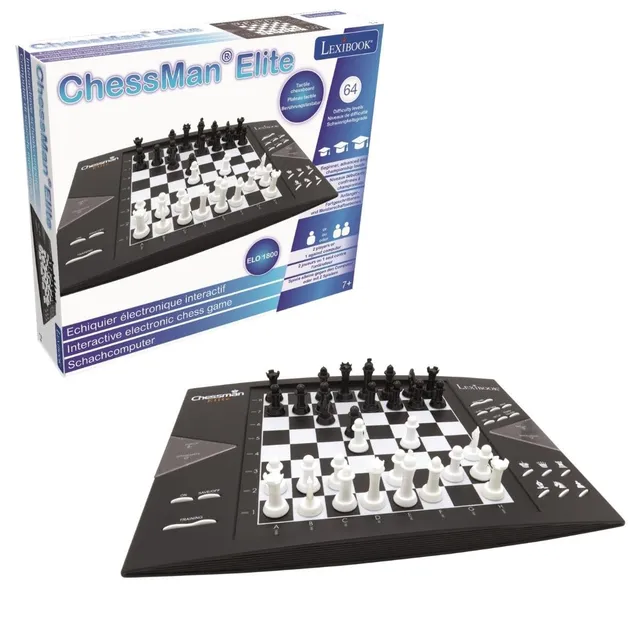 Lexibook Chessman Elite CG1300 scacchiera elettronica 64 livelli