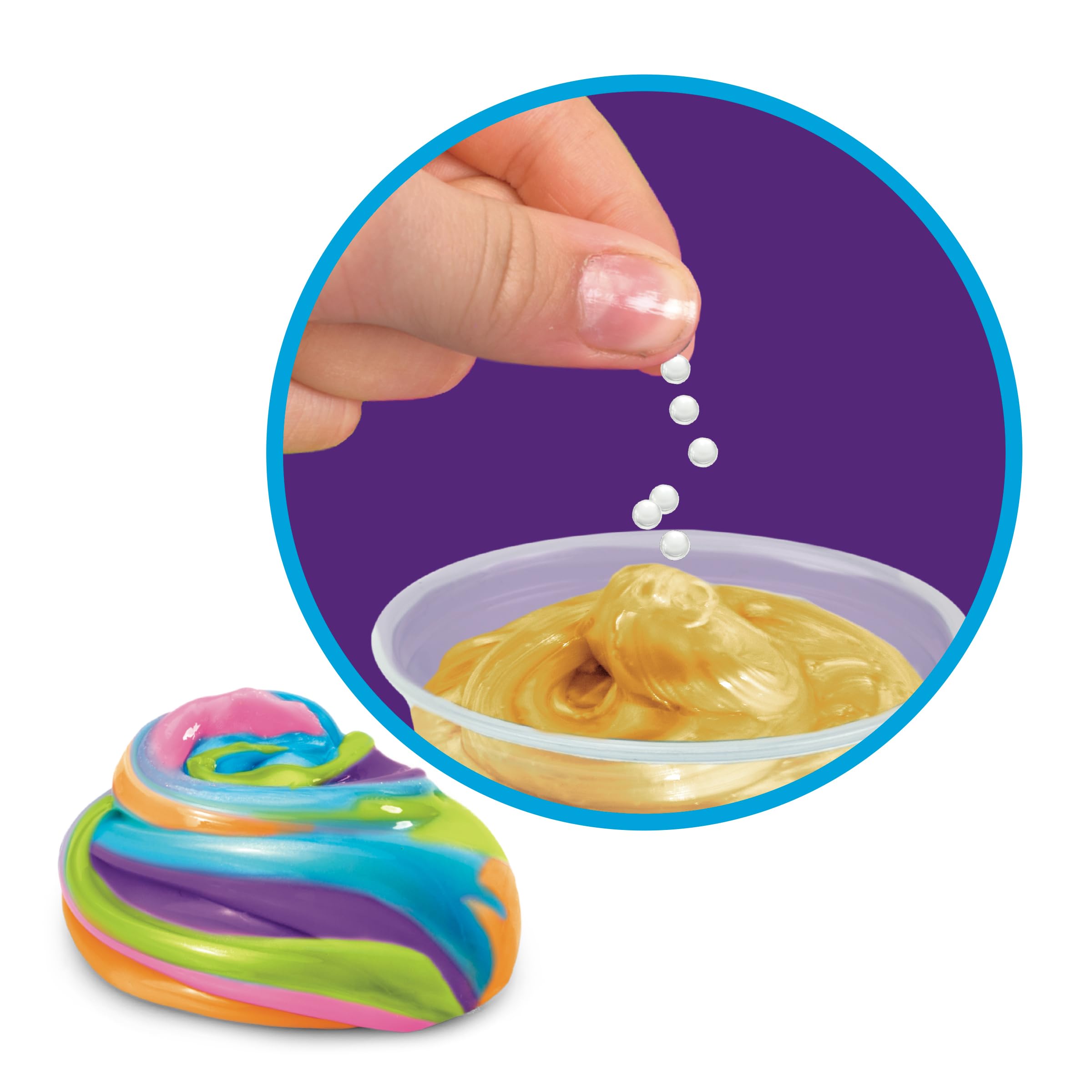Lexibook CRSLIM4 kit slime 12 colori con glitter