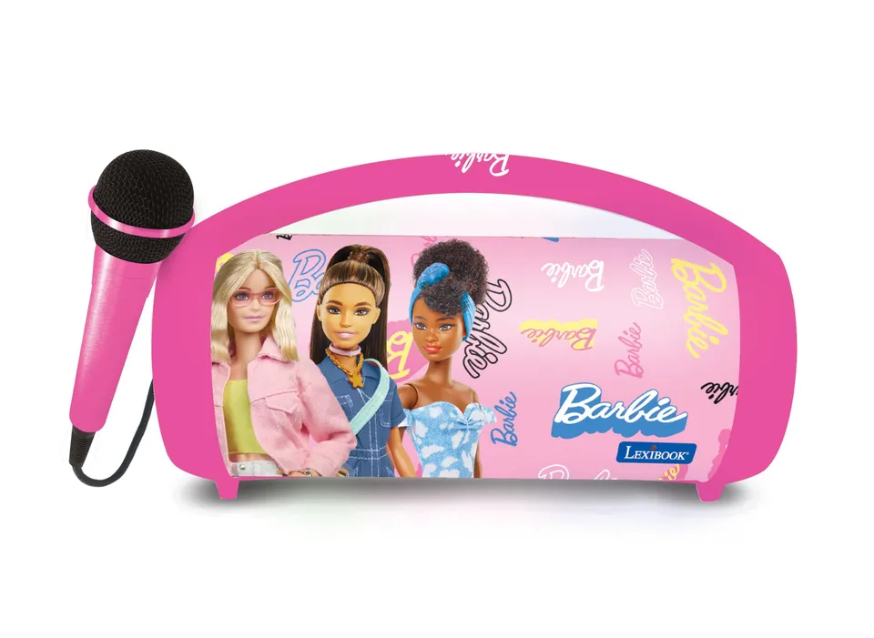 Lexibook Barbie BTP585BBZ cassa bluetooth karaoke rosa