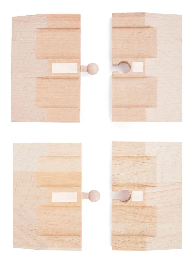 Smallfoot 10809 set stradale 4 rampe legno 3 anni