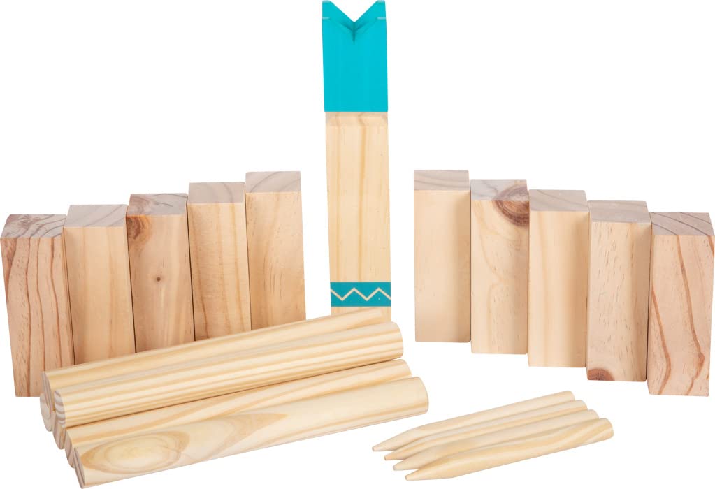 smallfoot Active Kubb con numeri 12402 gioco vichingo legno