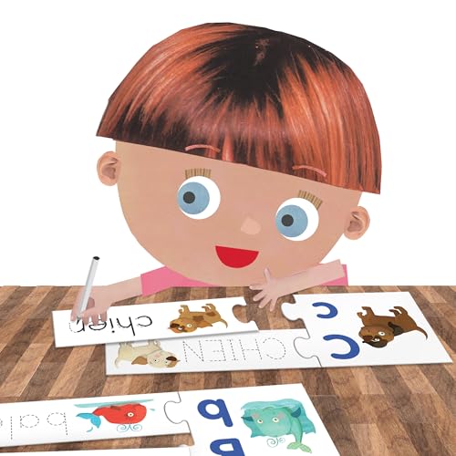 Headu FR21208 gioco abecedario lettere feltro cancellabile