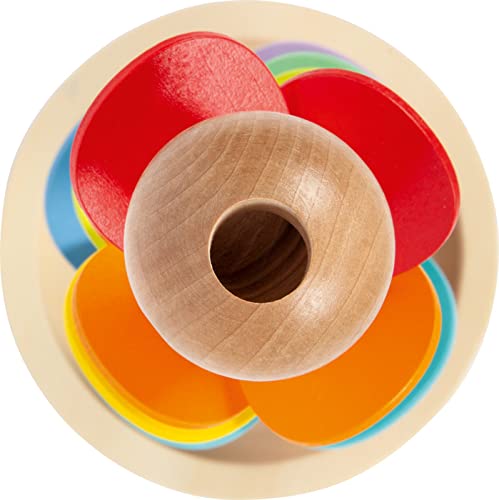 smallfoot Arcobaleno pista biglie sonora legno