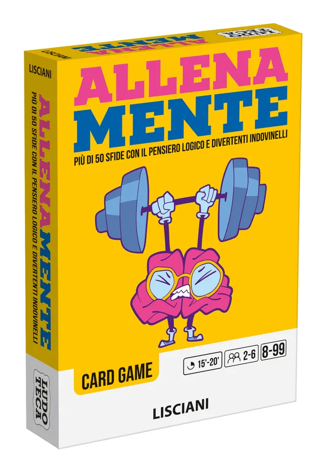 Lisciani Ludoteca Allena Mente gioco carte enigmi