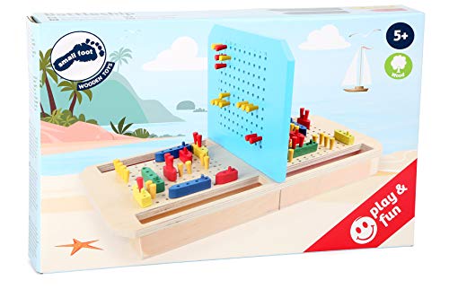smallfoot Battaglia Navale 3457 gioco legno strategia 6 anni