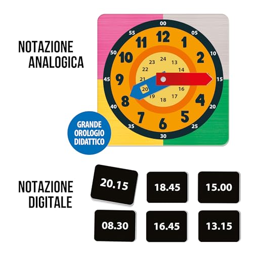 Headu Che Ora È IT57588 gioco educativo orologio 5-10 anni