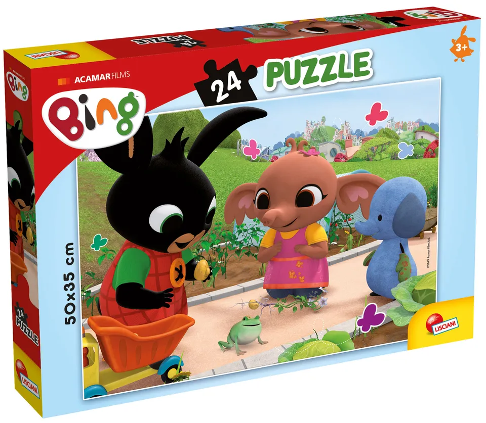 Lisciani Bing Puzzle Plus 24 puzzle La Rana 24 pezzi