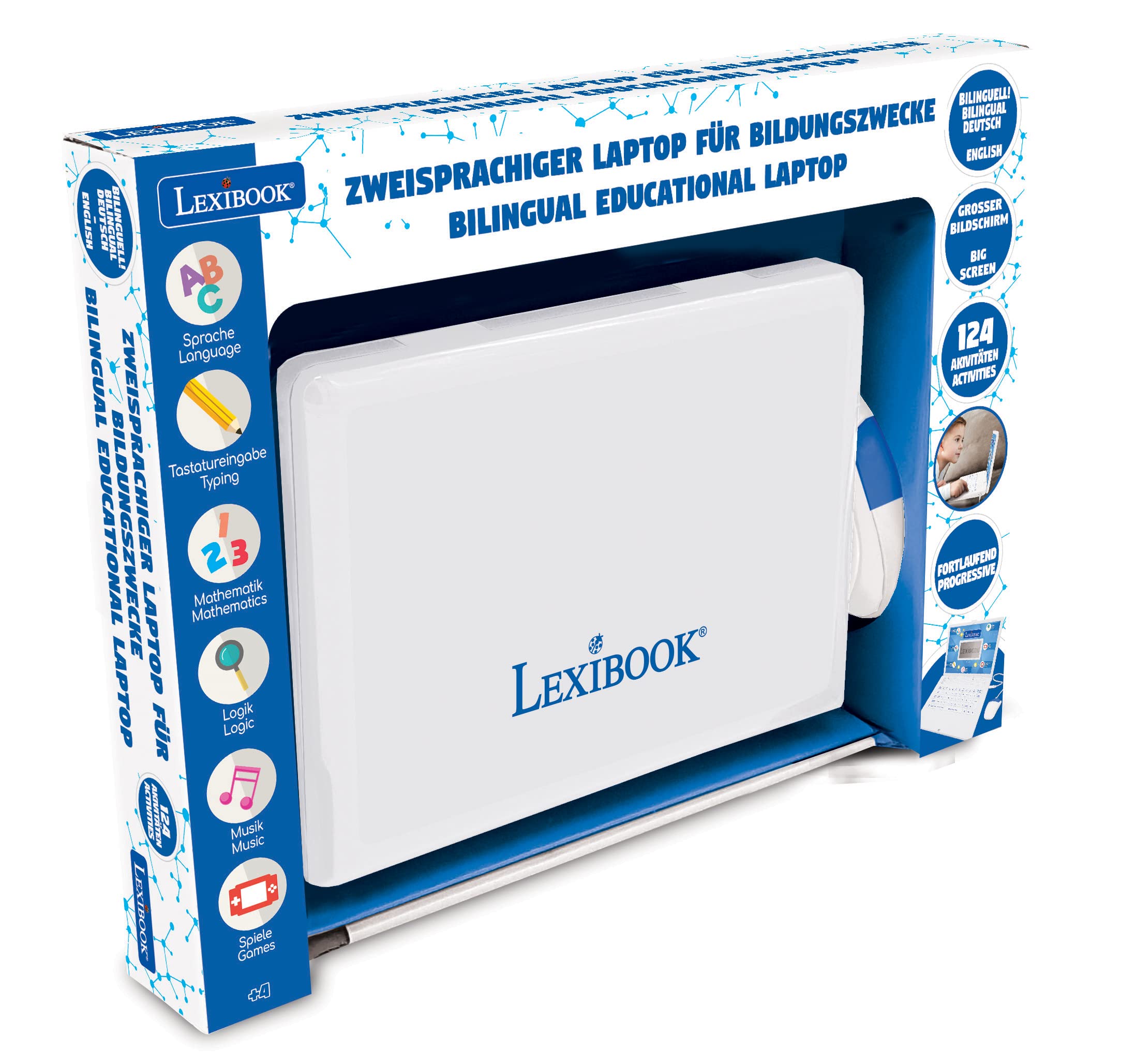 Lexibook JC598i3 computer portatile educativo tedesco-inglese
