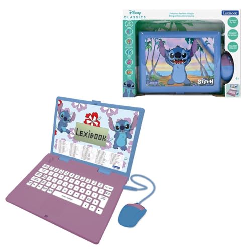Lexibook Stitch JC598D computer bambini viola/blu bilingue