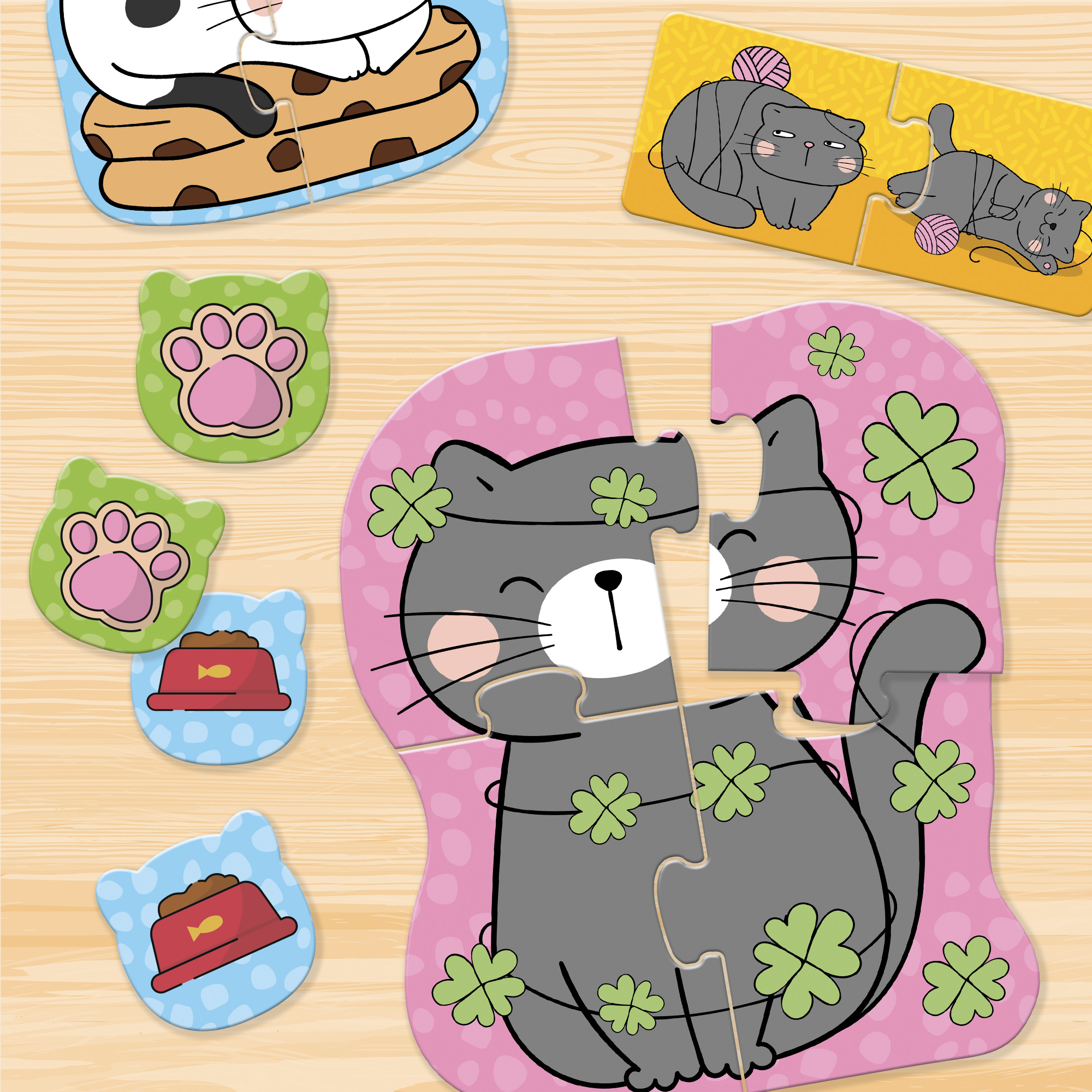 Lisciani Carotina Baby Logic Kittens gioco educativo gattini