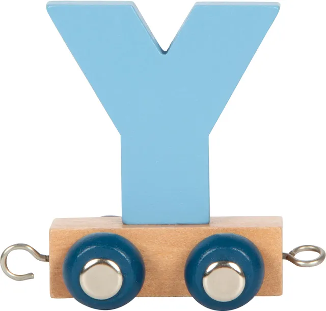 small foot Polare 12595 trenino legno lettera Y decorare