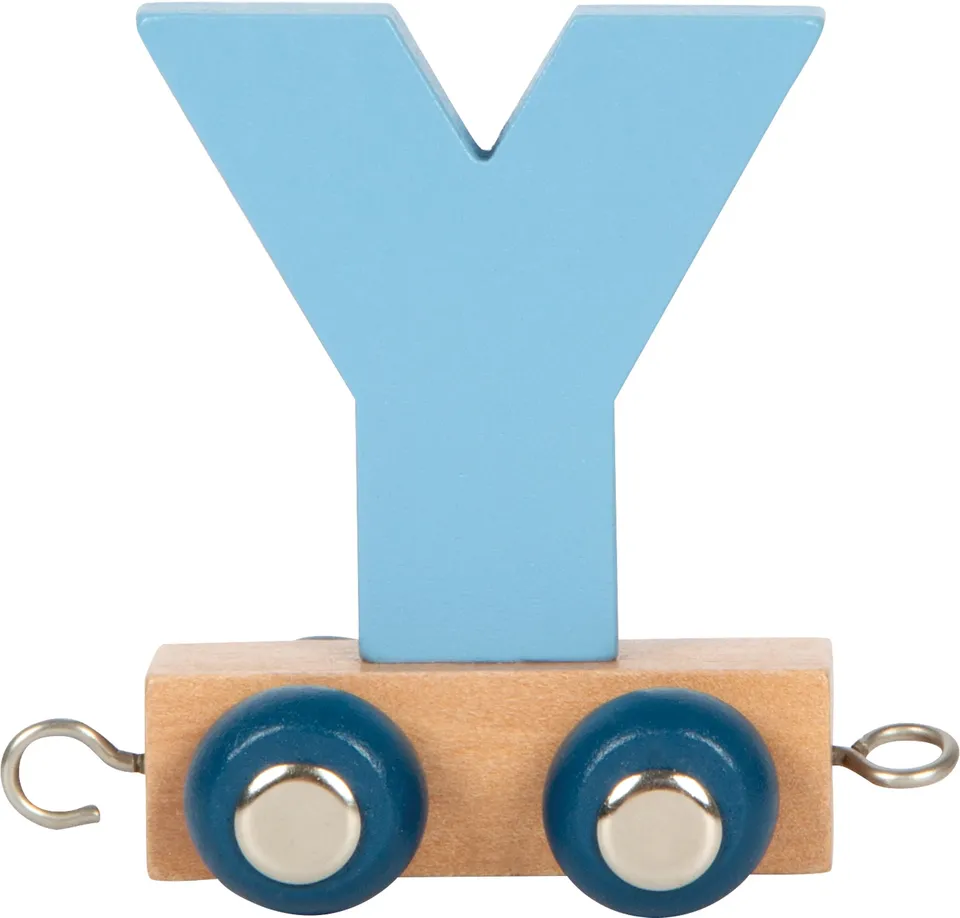 small foot Polare 12595 trenino legno lettera Y decorare