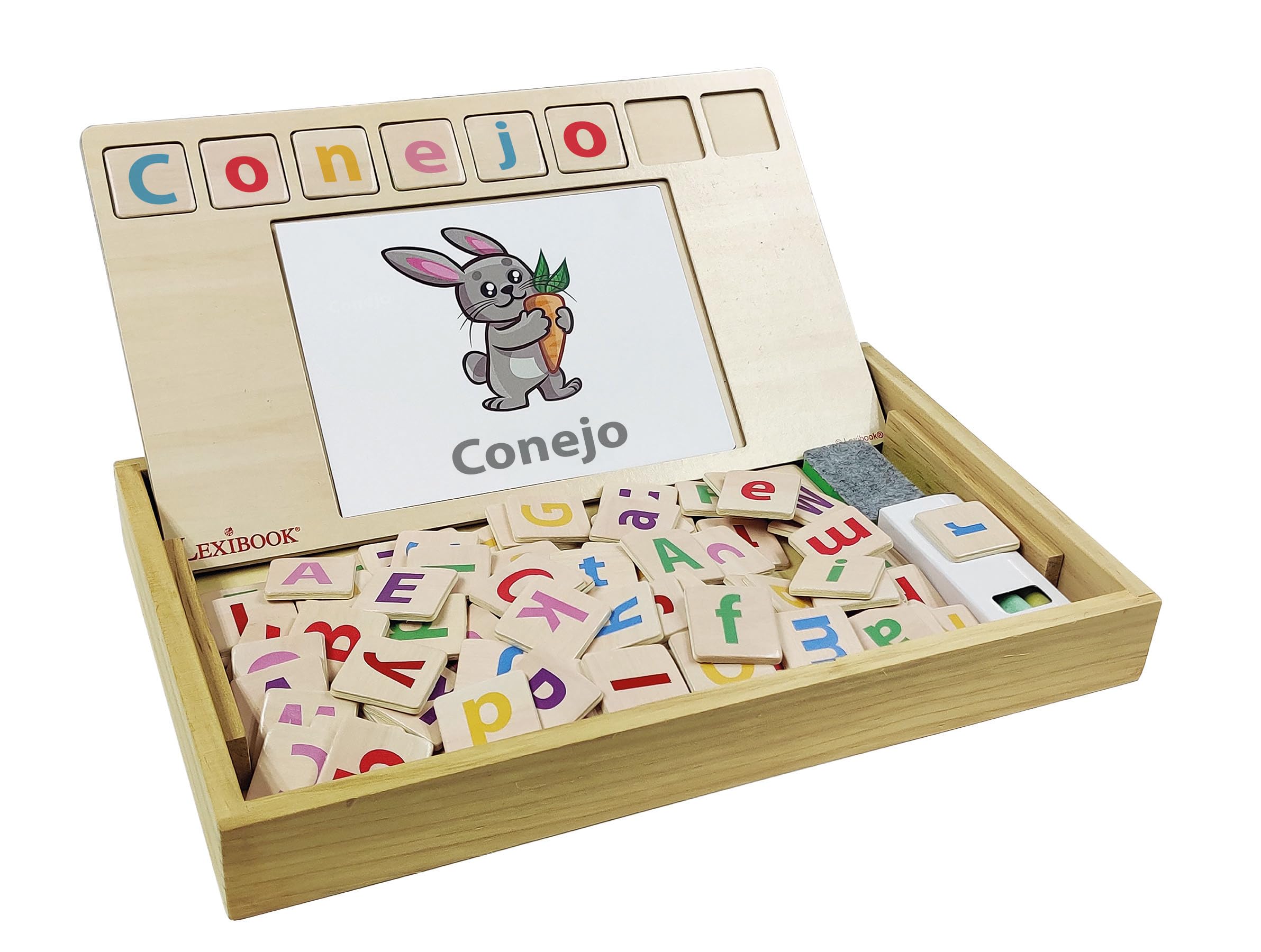 Lexibook Scuola di parole EDU100i2 gioco educativo spagnolo inglese
