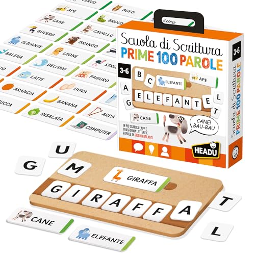 Headu Scuola di Scrittura Parlante gioco scrivere 3-6 anni fonetico