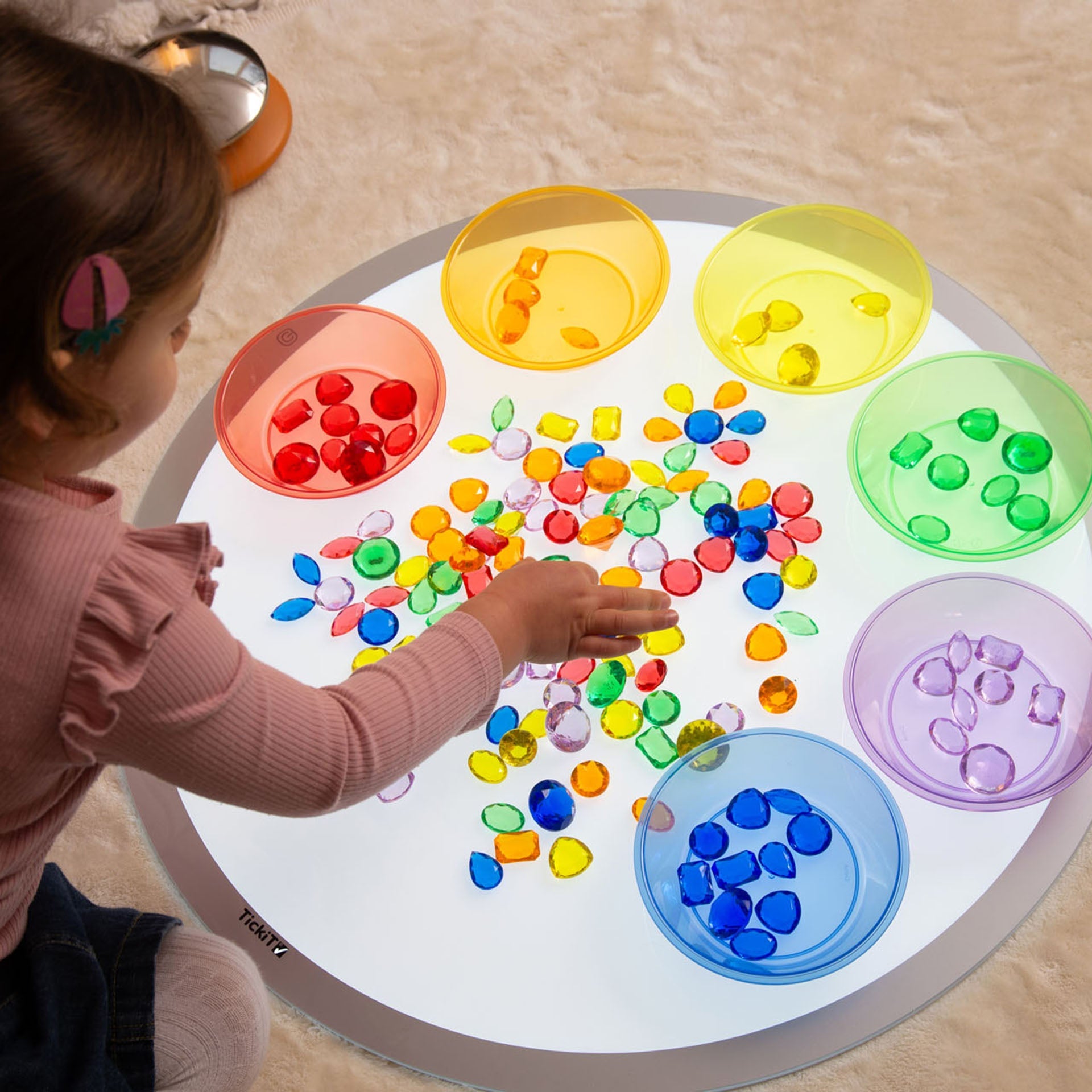 Tickit Round Light Panel pannello luminoso 60cm LED