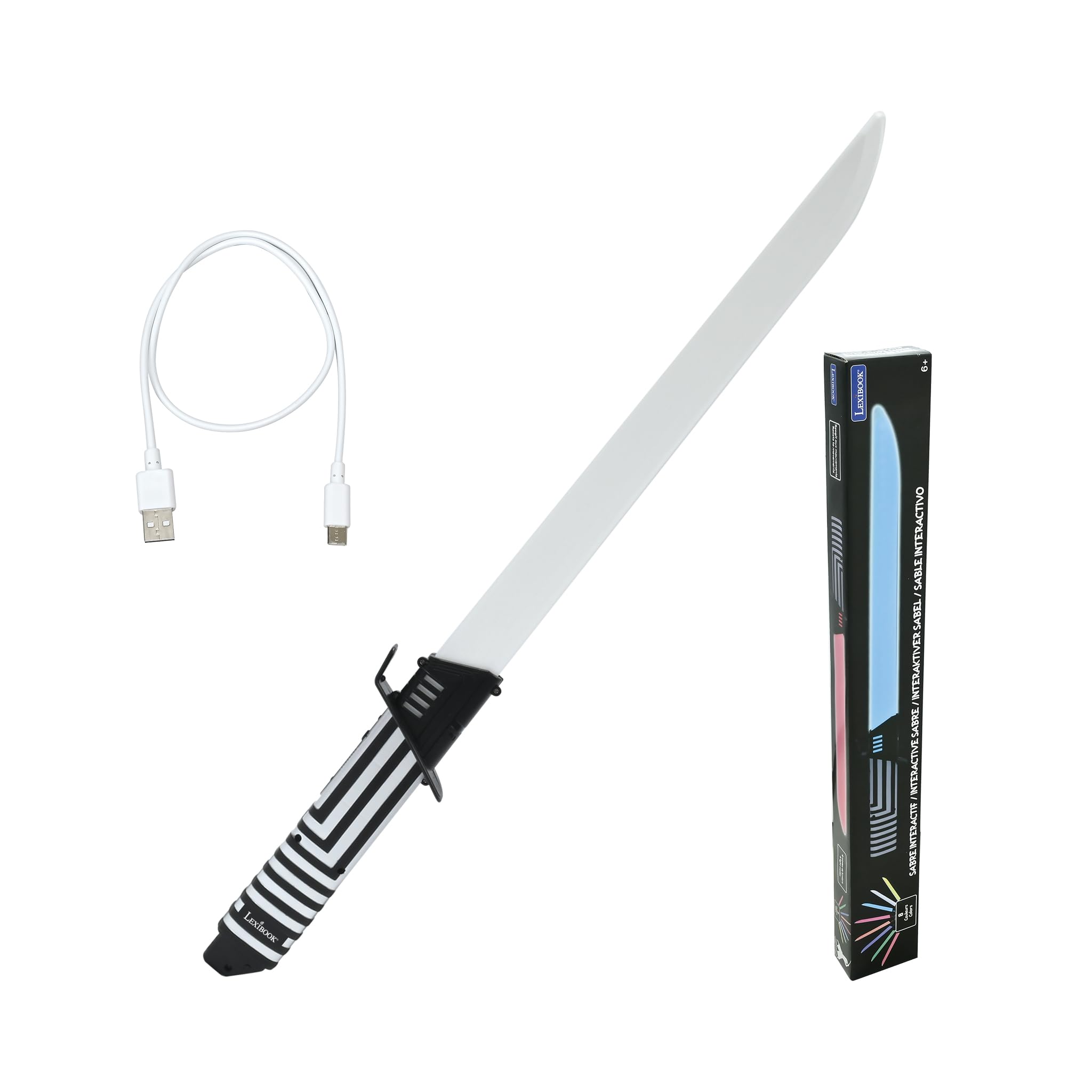 Lexibook Naruto RP20NA spada luminosa interattiva 8 colori