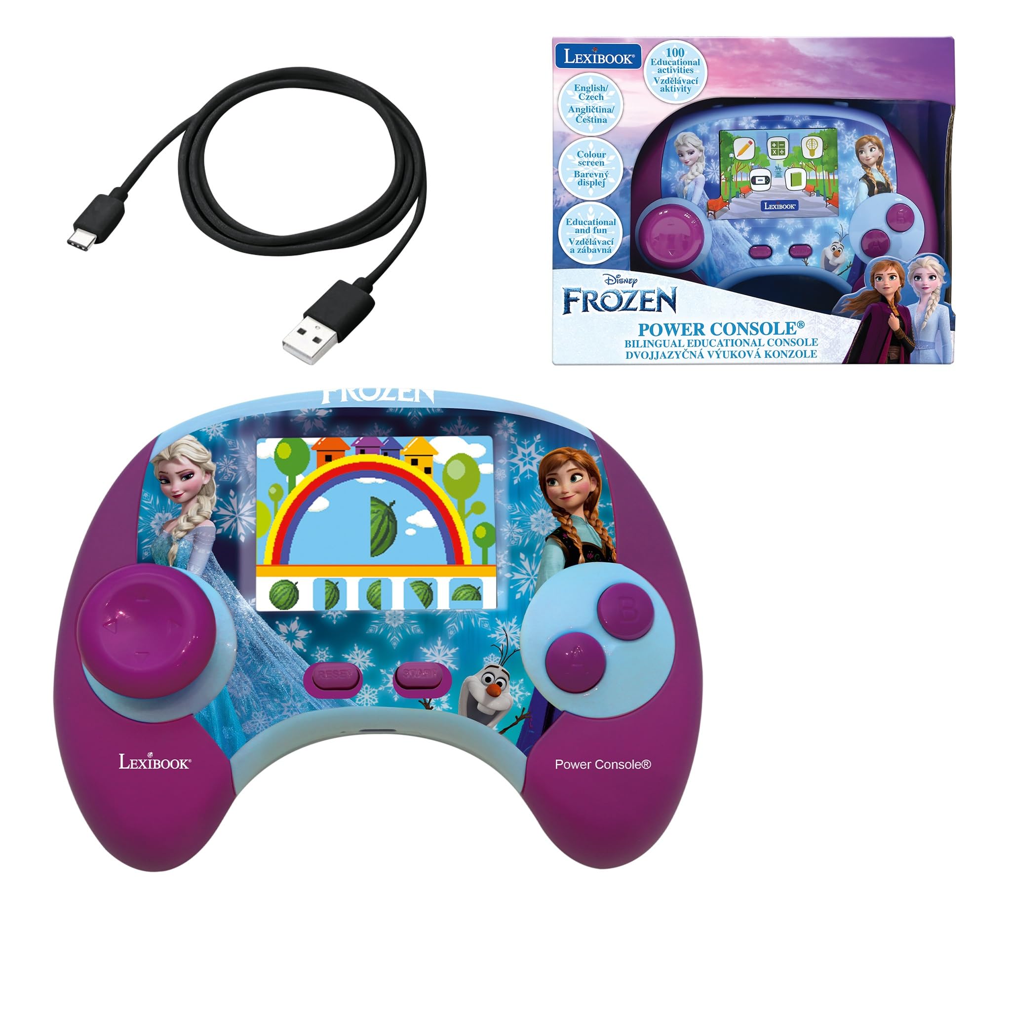 Lexibook Power Console JCG100FZi12 Frozen console educativa