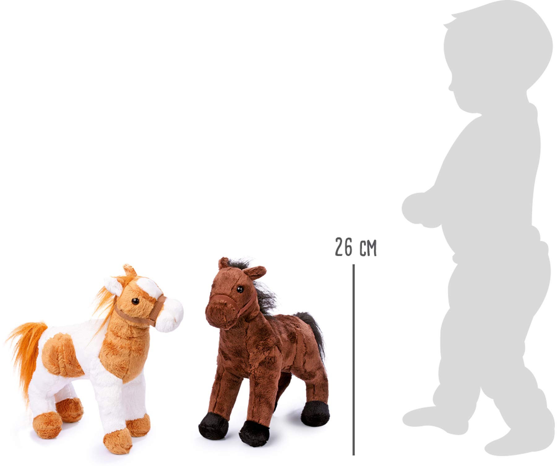 smallfoot Penny e Molly Cavalli Peluche 2 Pezzi
