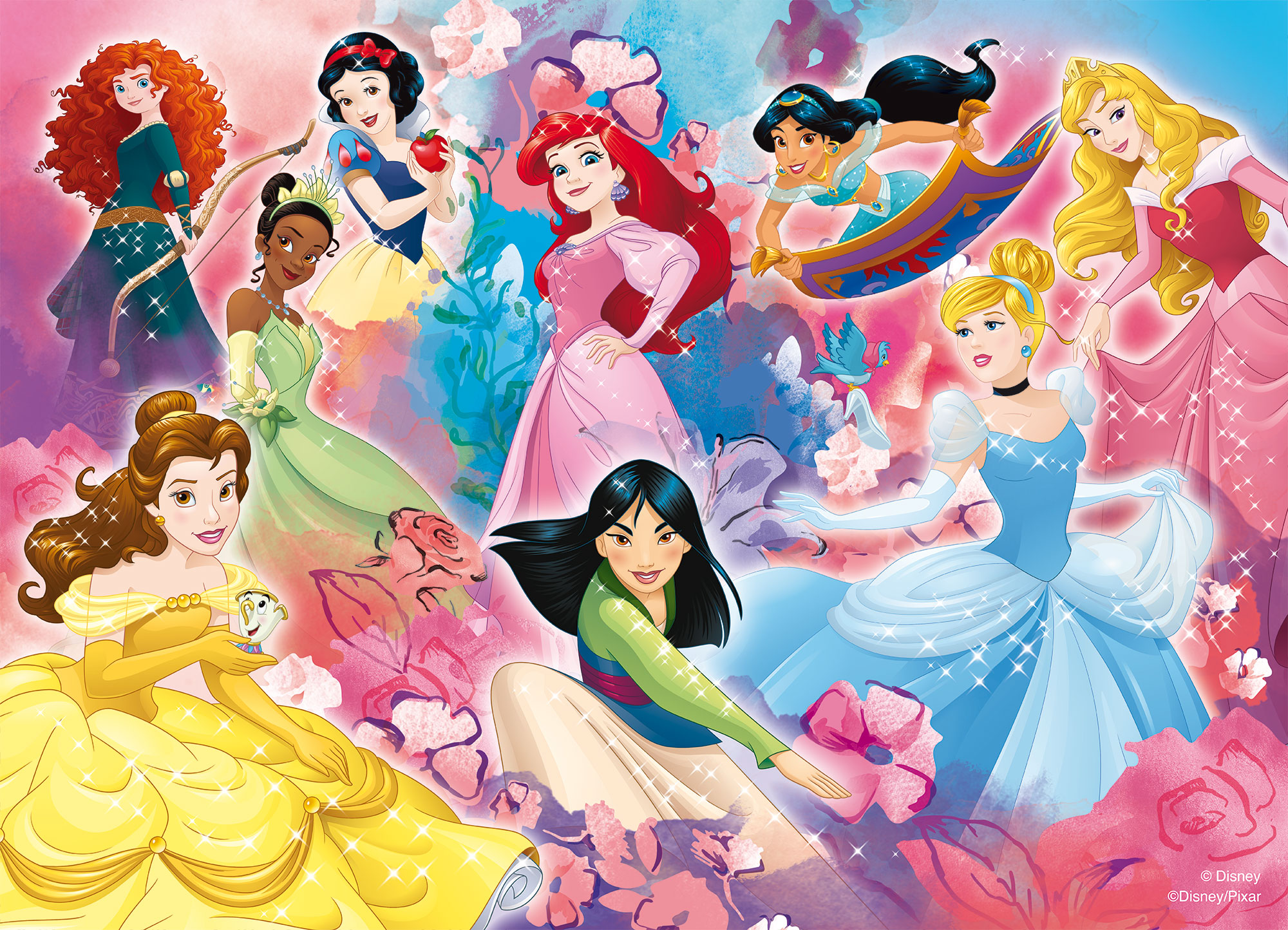Lisciani Giochi Disney Eco-Puzzle Df Princess puzzle 24 pezzi