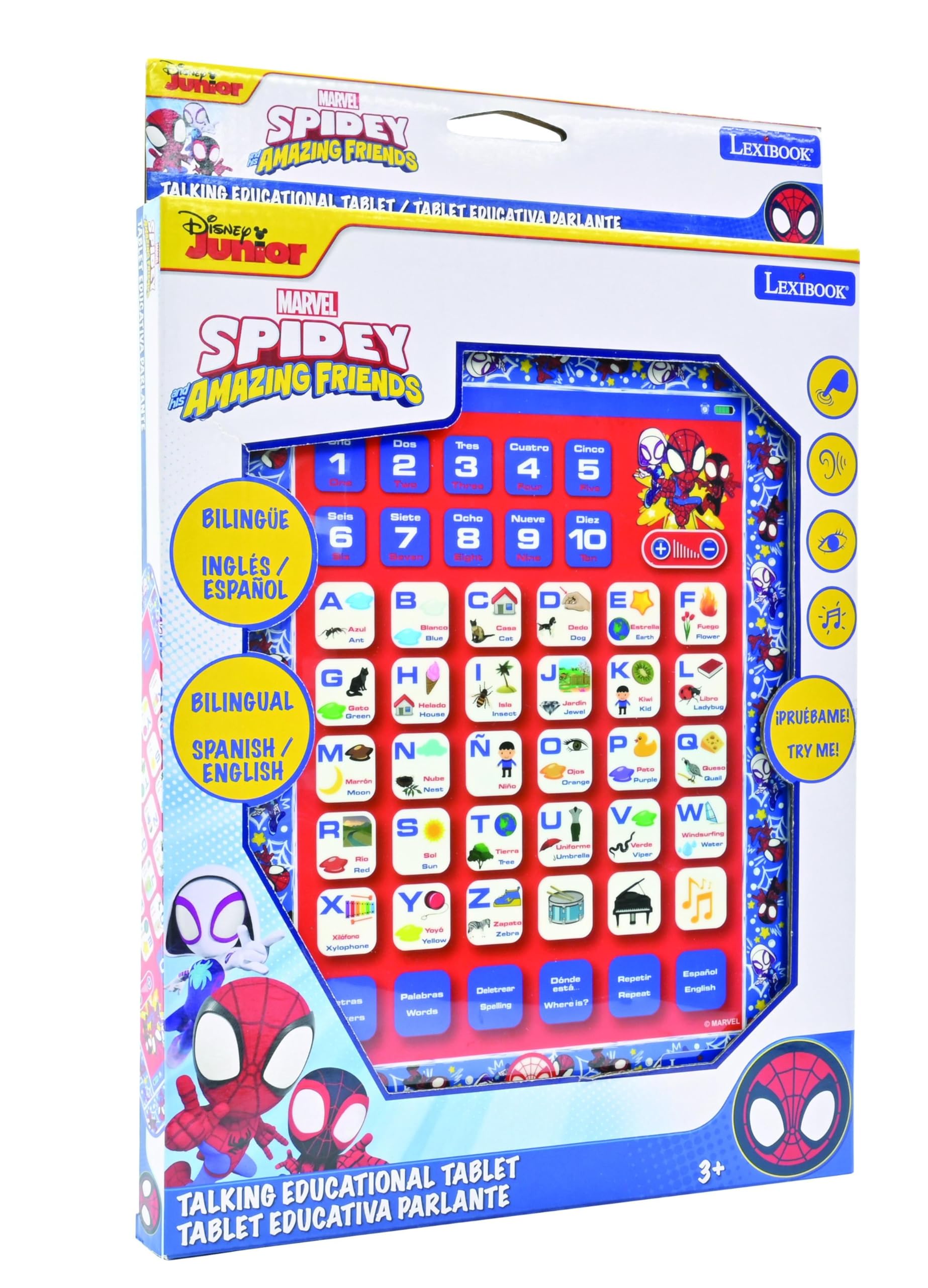 Lexibook Spidey JCPAD002SPi2 tablet educativo bilingue
