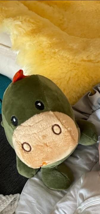smallfoot Diplodocus peluche verde 30 cm morbido