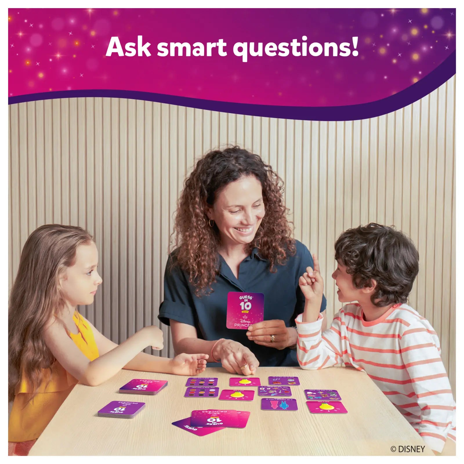 Skillmatics Guess in 10 Junior Disney Princess carte 3-6 anni