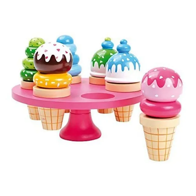 smallfoot 5854 supporto gelato waffle gioco legno