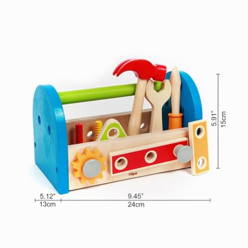 Hape Cassetta Attrezzi gioco legno con utensili dai 3 anni