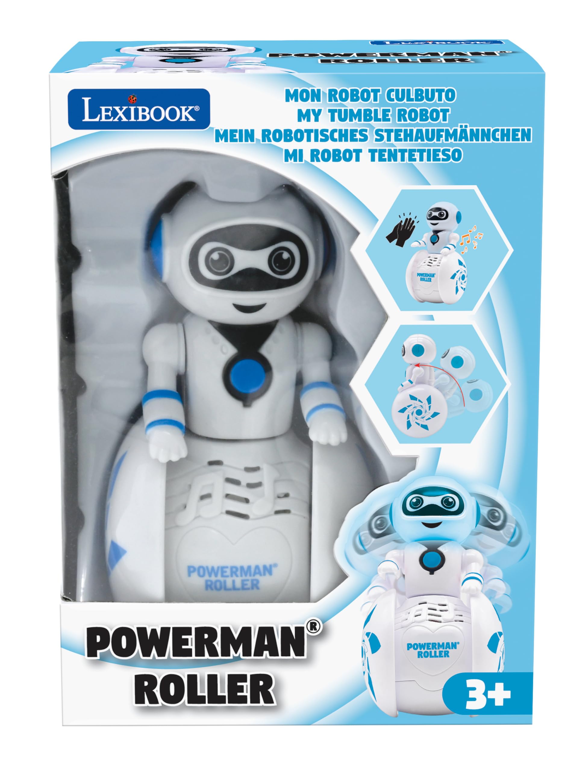Lexibook Powerman Roller ROB01 robot giocattolo 10 cm