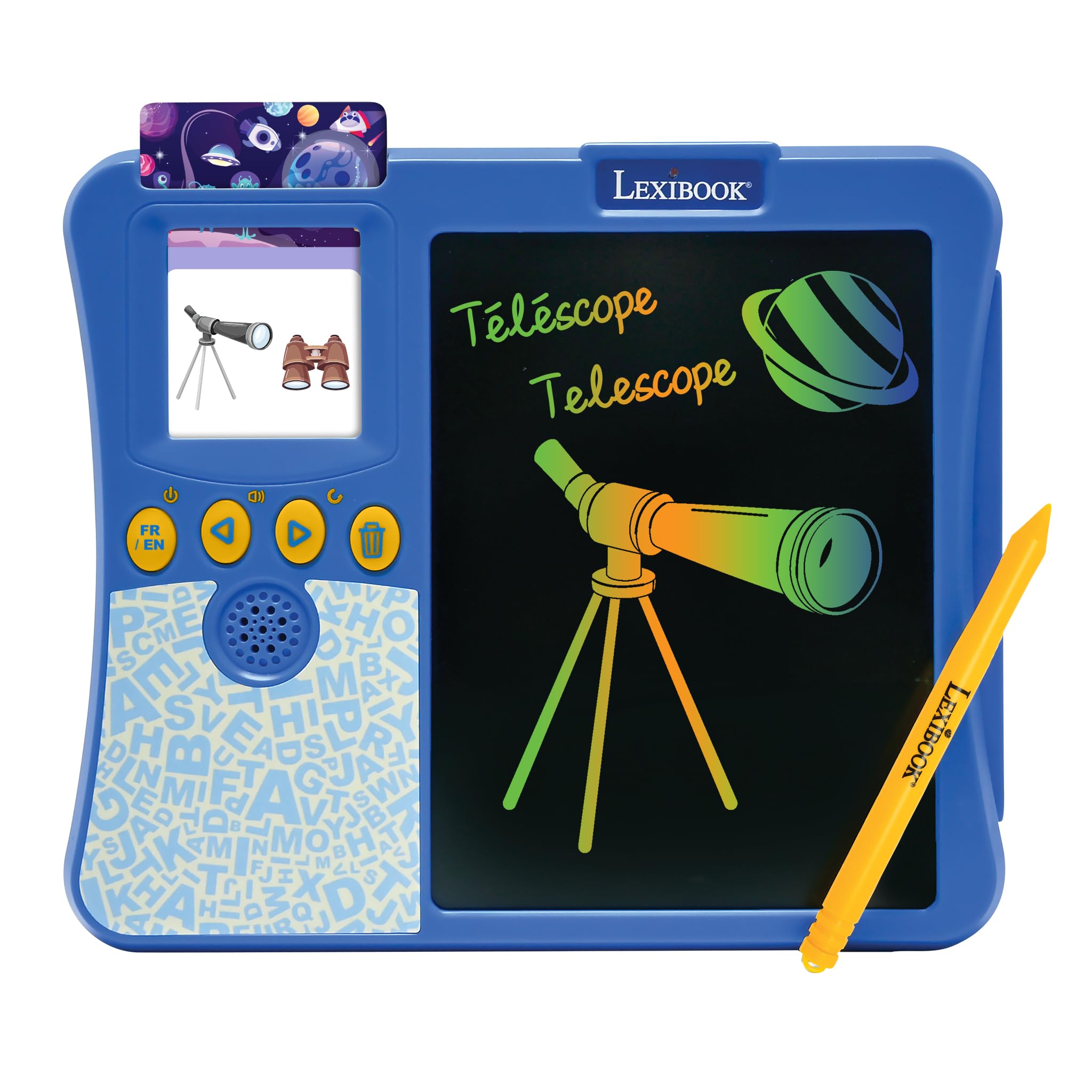 Lexibook Powerman Imagier Gioco Educativo 200 Carte Bilingue