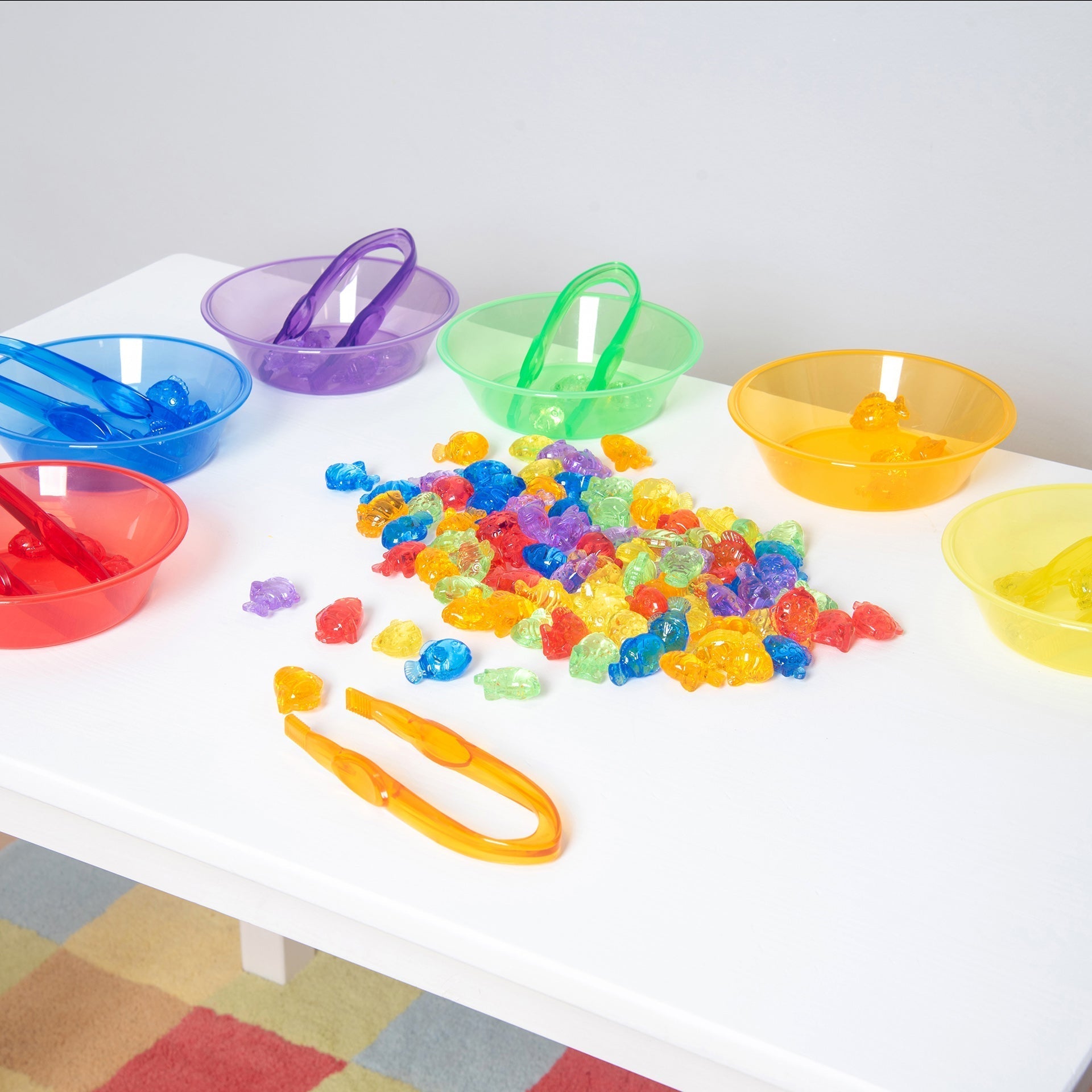 Tickit Translucent pesci traslucidi 120 pezzi colori