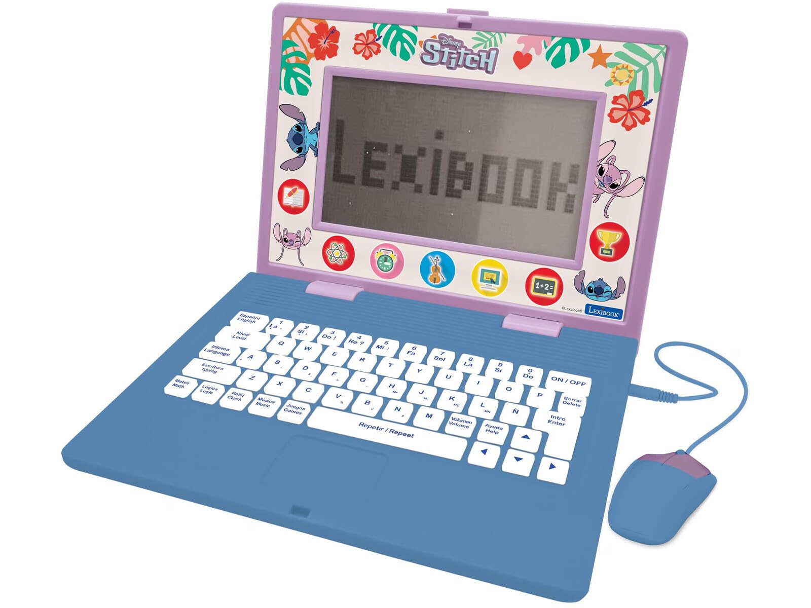 Lexibook JC599i2 Laptop bilingue 170 attività bianco blu