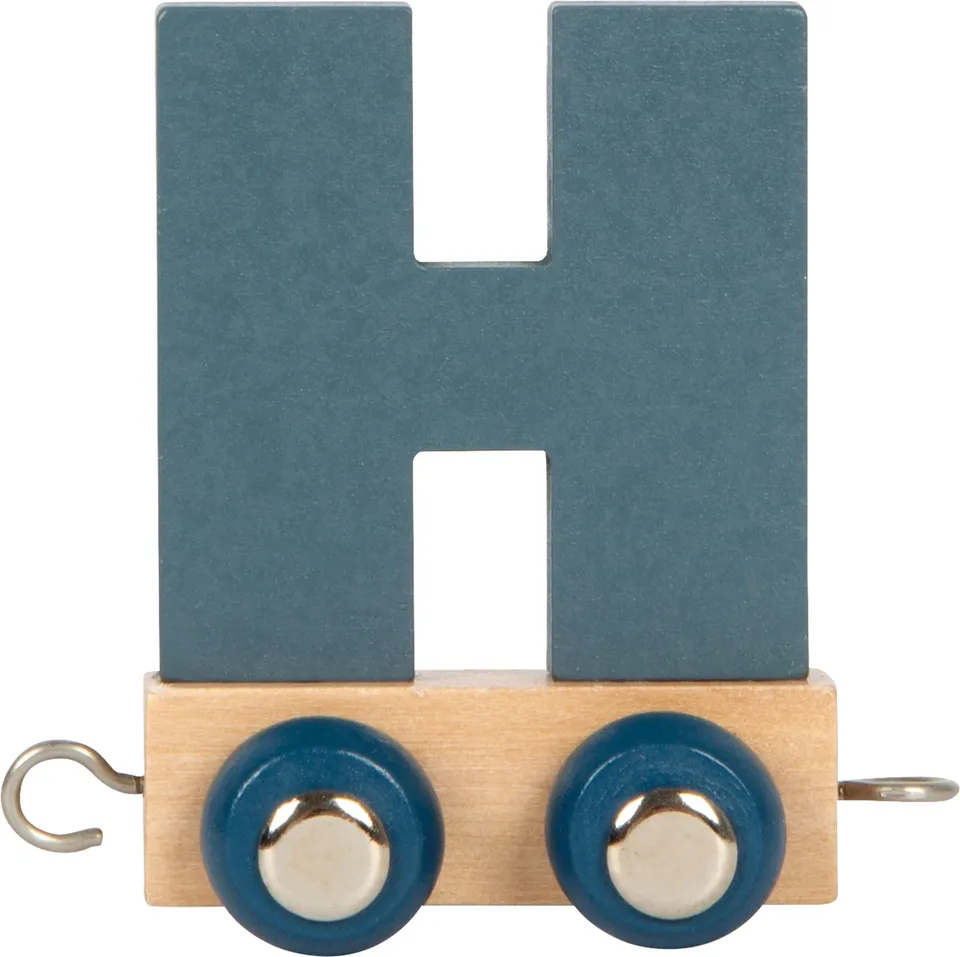 smallfoot Trenino Polare 12578 lettera in legno H vagone