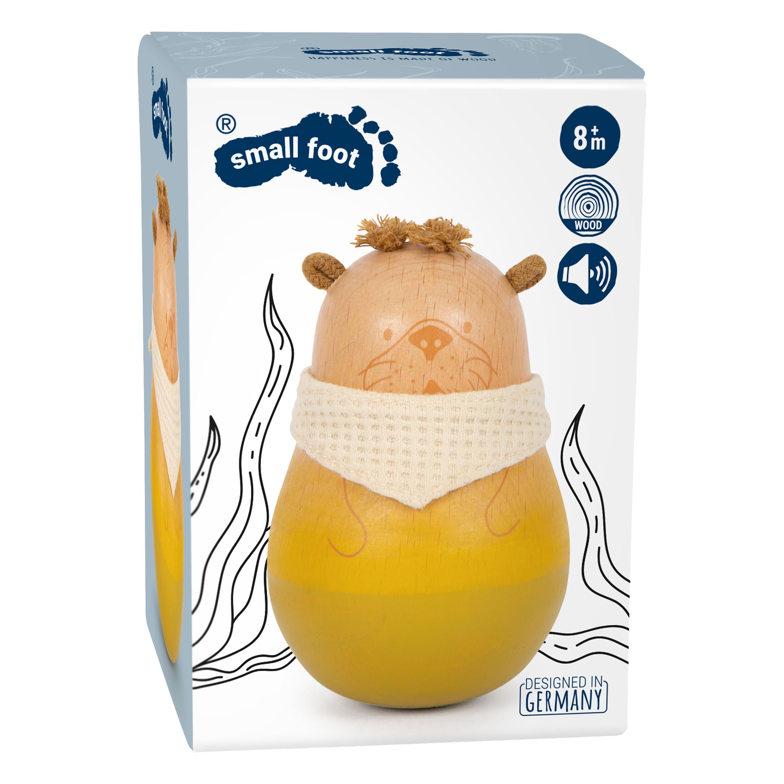 smallfoot Seaside 12332 dondolino bebè lontra sonoro
