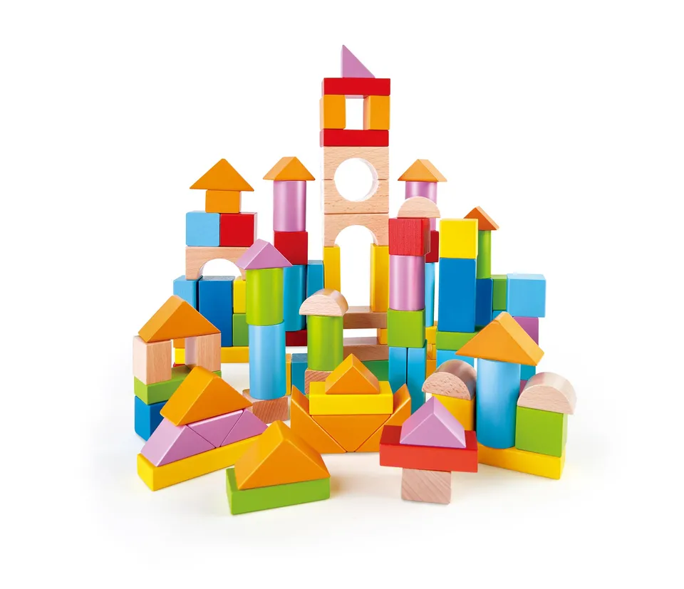 Hape Fantastici Blocchi E8247 Costruzioni Legno 101 Pezzi