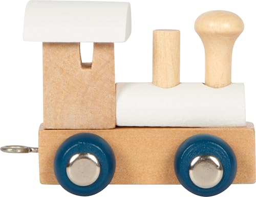 smallfoot Polare Locomotiva 12570 trenino legno bianco da comporre