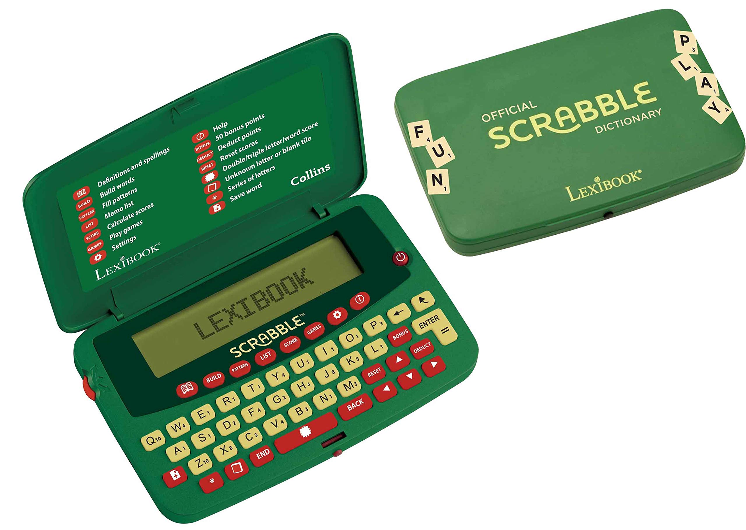 Lexibook Scarabeo SCF-328AEN dizionario elettronico Collins