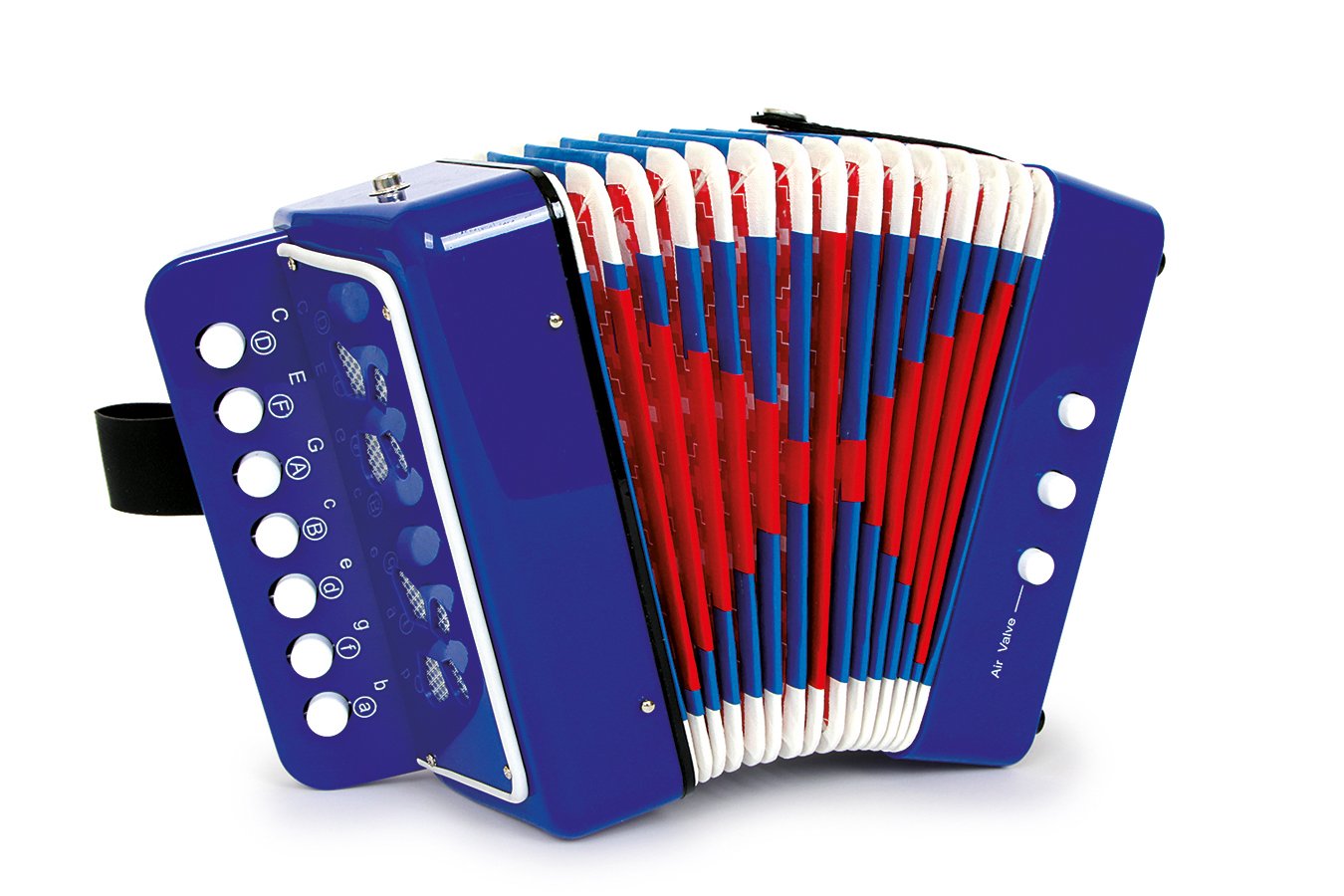 small foot Classic fisarmonica nera per bambini