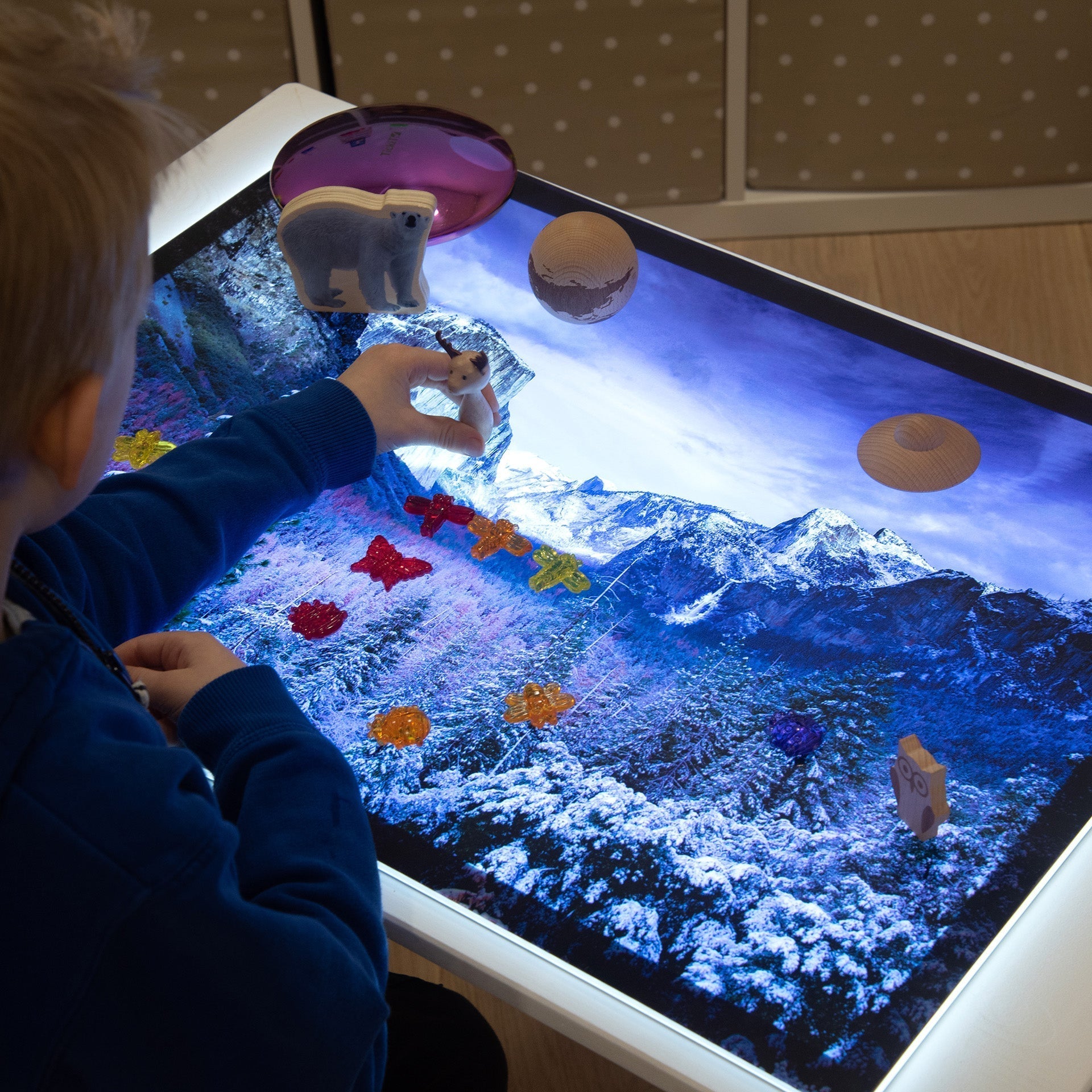 Tickit Discovery tappeto gioco A2 valle inverno poliestere