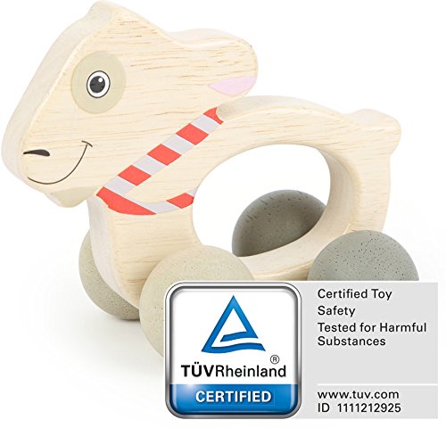 smallfoot Baby Ludwig 10654 giocattolo legno capretto 0m+