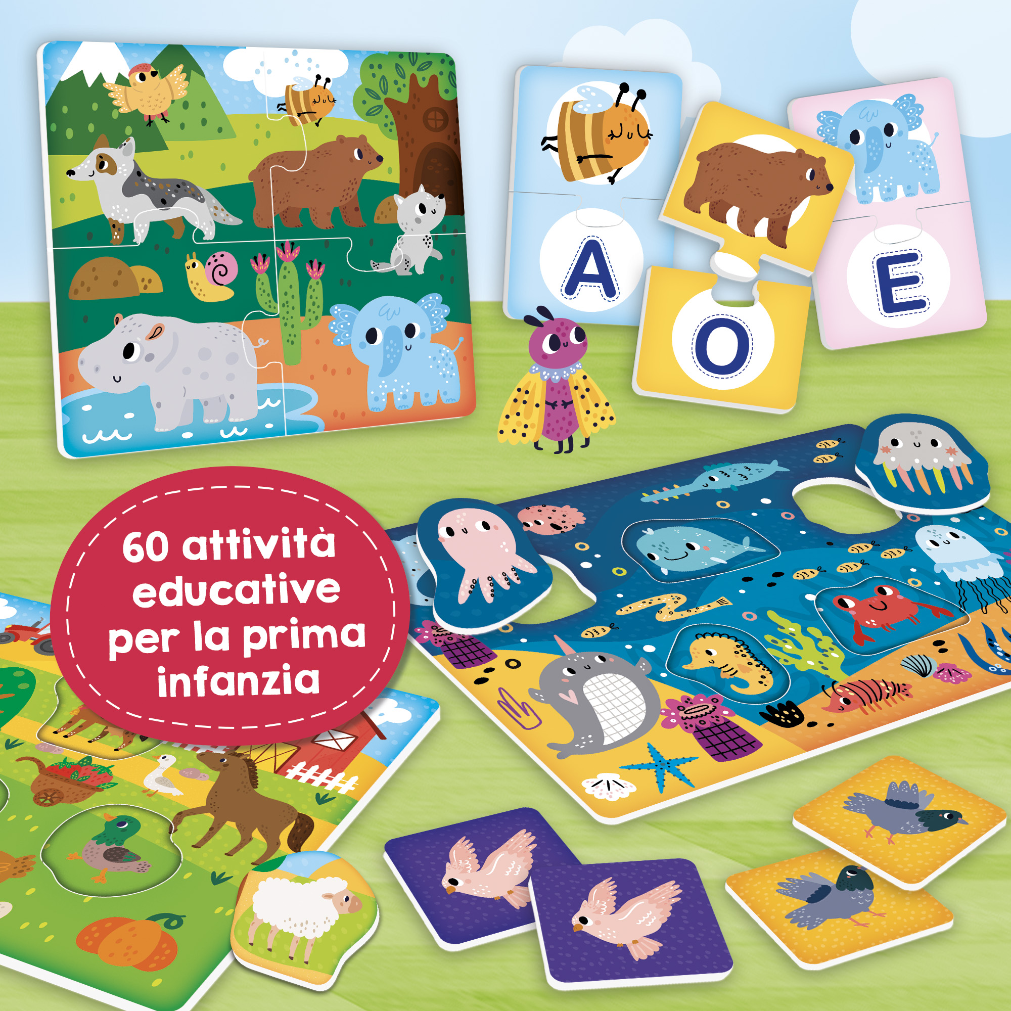 Lisciani Carotina Baby 60 Giochi educativi prima infanzia