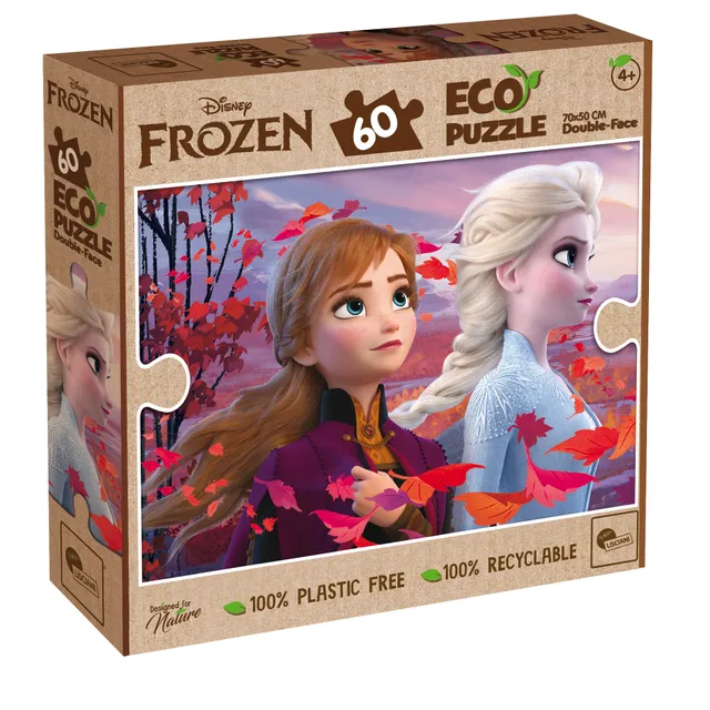 Lisciani Disney Eco-Puzzle Df Frozen 60 puzzle 60 pezzi eco