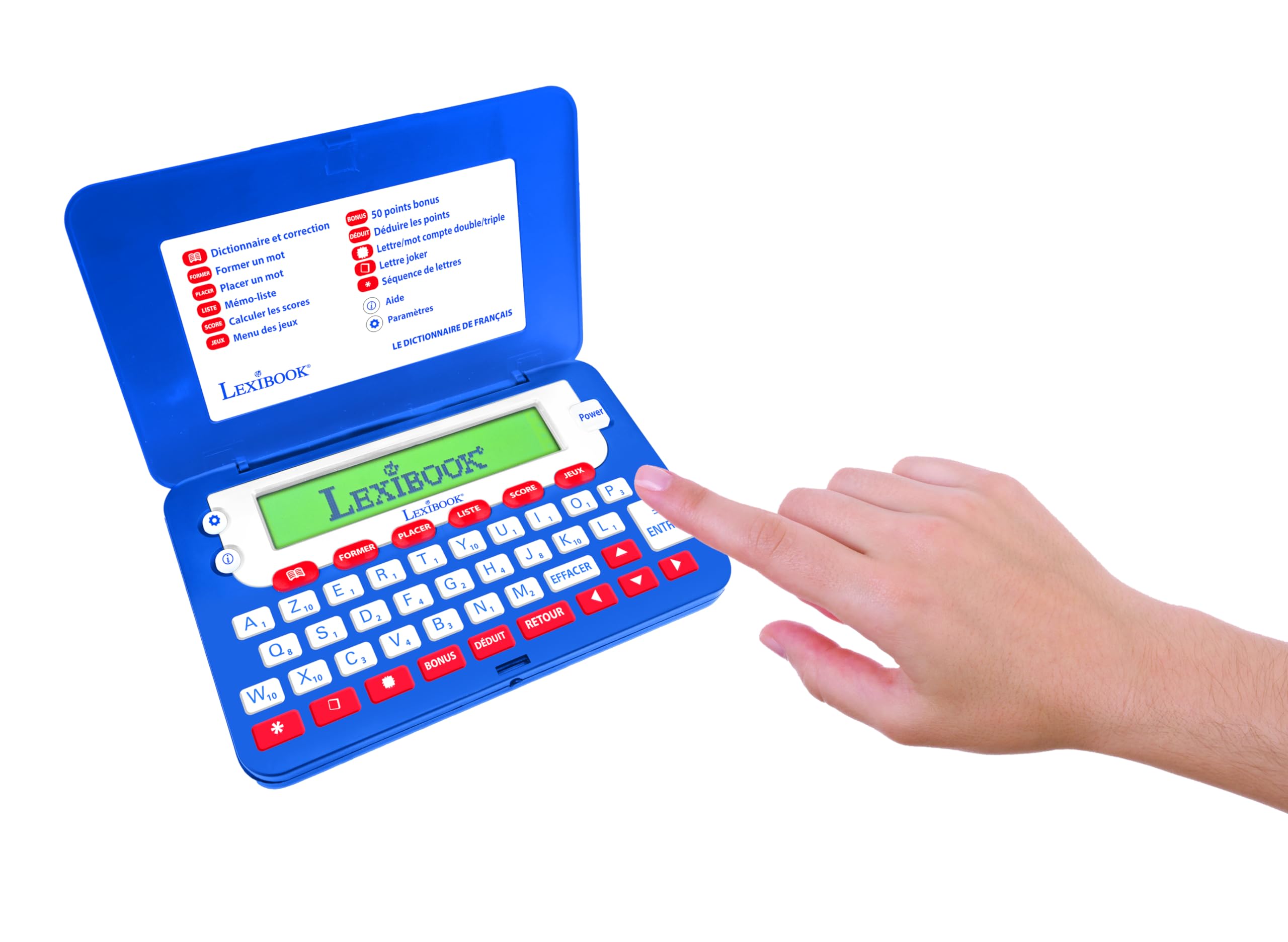 Lexibook D660FR dizionario elettronico francese tascabile blu