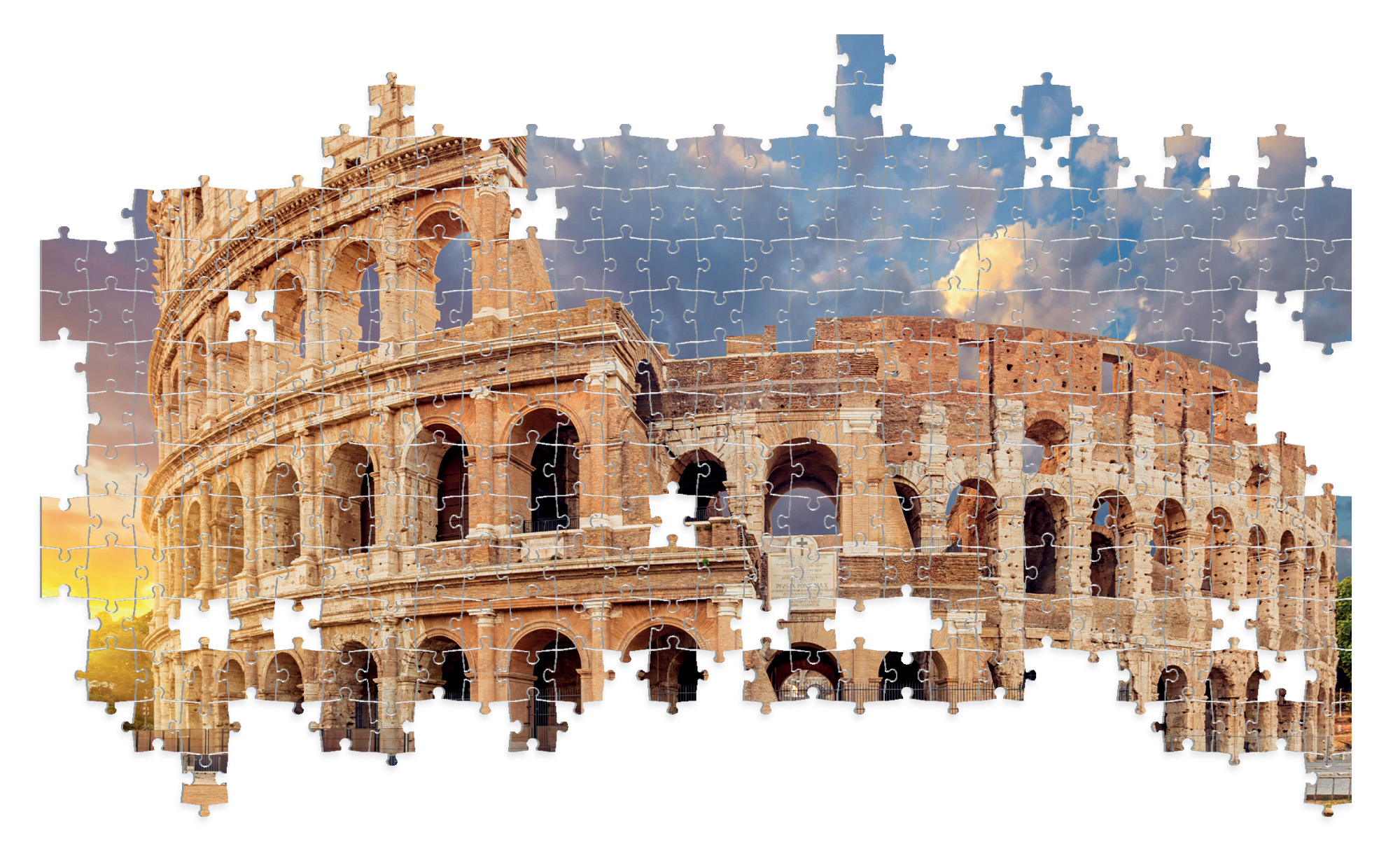 Lisciani Puzzle Poster Roma 1500 pezzi per adulti