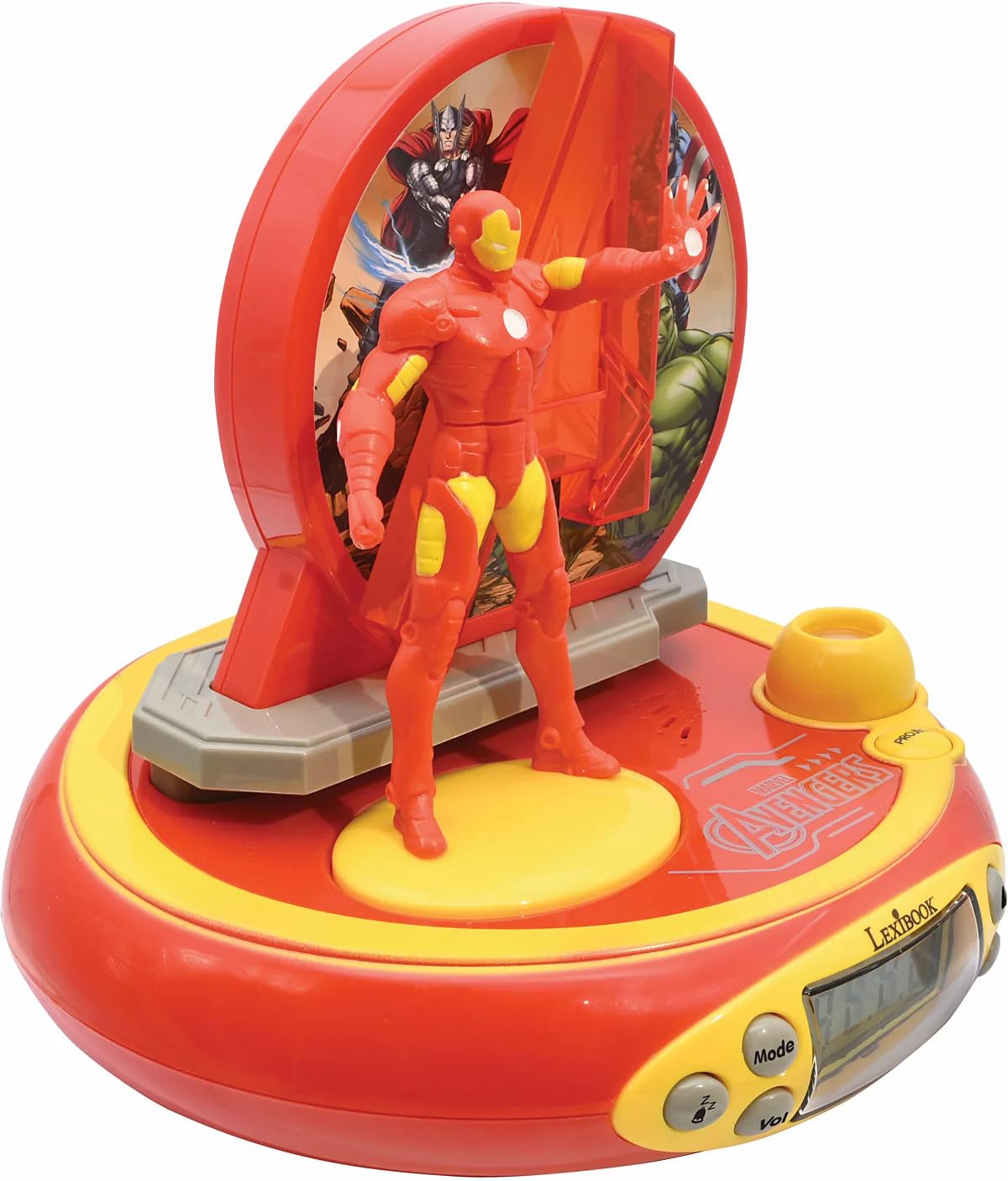 Lexibook Avengers Iron Man RP510AV sveglia proiettore